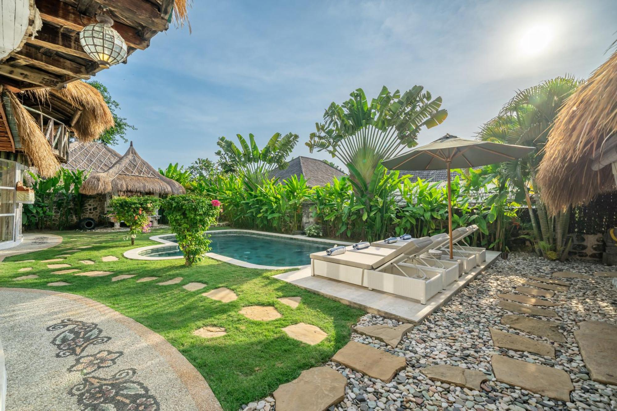 Balangan Beach Villa Idaman Bungalows Jimbaran  Exterior photo